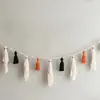 Amazon transfronterizo nuevo tejido a mano creativo fantasma de Halloween flor ambiente festivo adornos de pared