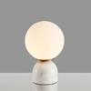 Nueva Lámpara de Mesa Pequeña Estilo Ins Postmoderno Nórdico Creativa Simple Lámpara de Mesa Moderna de Noche Estudio Lámpara de Mesa de Mármol