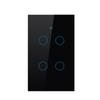 Tuya Tuya Smart Wifi+Rf433 Voz Toque Padrão EUA Padrão Australiano Single Zero Fire Neutral Smart Switch