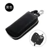 Nueva bolsa de cuero genuino transfronteriza para llave de coche, llavero doméstico de piel de vaca, monedero casual para hombre en stock