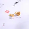 Colgante de Flor de Loto Shajin de Vietnam de Larga Data Pulsera Doble Anillo Collar Femenino Pulsera de Hilo Genuina Accesorios de Cuentas diy