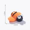 Fronteiriço novo aranha fofa de olhos grandes pequeno inseto adorável decorações diy acessórios micro-paisagem mesa pequenos ornamentos