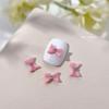 Lazo de princesa joyería para uñas diamante color corbata lazo de chica bonita accesorios para uñas al por mayor