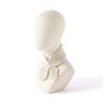 Bufanda pequeña de cachemira 100 % para mujer, bufanda cruzada de invierno de cachemira pura, cálida y combinable con todo, cuello falso, protección para el cuello entre padres e hijos.