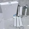 Caixa Acoplada de Vaso Sanitário, Sem Furos, Universal para Banheiro Doméstico, Vaso Sanitário de Agachamento, Tanque de Água Espessado Antigo Montado na Parede