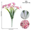 Plantas y Flores Artificiales Populares para Decoración de Primavera, Margaritas Artificiales de Colores para Porche, Patio y Jardín