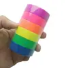 Cinta de Algodón Fluorescente UV para Iluminación de Escenario, Marcado de Posicionamiento Fotográfico, Sin Residuos, Adhesivo que Brilla en la Oscuridad