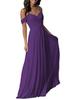 Ebay Vestido de Dama de Honor Europeo y Americano Largo de Gasa Vestido Largo de Hermanas Hombro Delgado Descubierto Mejor Amiga Amazon Vestido de Noche para Dama de Honor