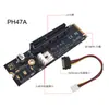 Placa Adaptadora Ngff para Pci-E Placa de Expansão Pcie para Porta M2 Placa Adaptadora de Slot Ngff para Pci-E X4