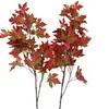Atacado do Fabricante Árvore de Bordo Vermelho Árvore Artificial de Bordo Vermelho Árvore de Bordo Árvore de Bordo de Fibra de Vidro Paisagismo Externo de Hotel Árvore Artificial de Bordo Vermelho