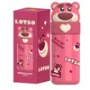 Urso de Pelúcia Morango de Três Olhos Original Copo Térmico Buzz Lightyear Infantil Meninos e Meninas Alta Qualidade Fofo Portátil Garrafa de Água