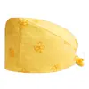 Gorro de Trabajo para Clínica Transfronteriza, Gorro Quirúrgico de Copa Redonda, Gorro sin Visera para Personal Médico, Gorro con Amarre Trasero, Gorro Protector