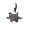 Conjunto Completo de Acessórios para Máquina de Polir Concreto a Gasolina, Modelos 90 e 100, Manopla, Cabo do Acelerador e Interruptor de Parada
