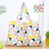 Fábrica de spot multicolorido 210D poliéster grosso dobrável ecologicamente correto bolsa de publicidade supermercado sacola de compras atacado