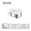 Lonchera 316 Caja Conservadora Almacenamiento de Cocina Acero Inoxidable 304 Grado Alimenticio Refrigerador Hogar Sellada Fruta Lonchera