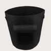 En existencia, barril de fieltro para plantar patatas, boniatos, zanahorias, cultivo de flores de jardín, bolsa de tela no tejida para plántulas.