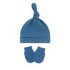Amazon Estilo Comercio Exterior Set de Gorro con Chupón y Guantes para Bebé Gorro Fetal para Bebé Estilo Delgado de Una Sola Capa Gorro Chouchou Gorro con Cola