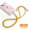 Cordão para Celular 6mm Feito Sob Medida de Fábrica, Alça Transversal, Alça de Pescoço, Alça com Clipe, Adesivo de Fixação, Capa com Pingente, Alça de Tecido para Pendurar