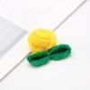 Inciensos lindos estilo coreano, pétalos de rosa tejidos a mano, accesorios de decoración para bolsas de ropa semiacabadas