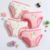 Cuecas de Algodão Puro para Crianças, Cuecas para Meninas, Cuecas Boxer para Bebês, Algodão Puro Confortável Pequeno, Médio e Grande Cuecas Boxer Infantis para Meninas