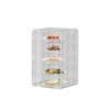 Cubierta de Verduras a Prueba de Polvo y Aislante para el Hogar, Estante para Sobras, Múltiples Niveles, Cocina Doméstica, Transparente a Prueba de Polvo, Cubierta para Mesa de Comedor, Estante de Almacenamiento