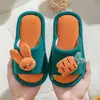 Chinelos infantis para meninas, fofos, para casa, antiderrapantes, para primavera e outono, chinelos pai-filha para meninas pequenas, chinelos de linho para bebê para meninos, para todas as estações
