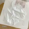 Saia Xiaolan M010 Bolinhas Retrô Algodão 100S Ultrafino de Fibra Longa Roupa Íntima Feminina Cintura Média Amiga da Pele Respirável Cueca Fio Dental Sem Costura