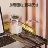 Soporte de enfriamiento para laptop, elevador de monitor de computadora, estante elevado, organizador de escritorio, estante de hierro para escritorio