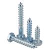 Tornillos Autorroscantes Hexagonales Externos Galvanizados Tornillos Autorroscantes para Carpintería Tornillos de Diente para Madera Extendidos Tornillos para Madera M6M8-M12