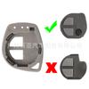 Adecuado para Suzuki 2-teclas nueva carcasa de llave de coche con control remoto de placa recta adecuada para chip electrónico sin llaves de forro
