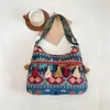Bolso de mujer con flecos estilo étnico bohemio, bolso de hombro único, moderno, elegante, tendencia callejera, estilo vacacional, gran capacidad, bolso cuadrado pequeño
