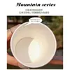 Taza de Café Nueva, Vaso de Papel Desechable para Té de Leche, Engrosado para Bebidas Calientes y Frías, Vaso de Embalaje de Comida para Llevar de Alta Gama Exquisito con Tapa para Uso Comercial