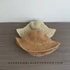 Sombrero de Pescador para Bebé Estilo Verano Delgado Sombrero de Paja Calado para Bebés y Niños Pequeños Sombrero Unisex con Protección Solar Modelo Nuevo de Moda 2026