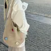 Bolso tote playero casual nuevo, tejido a mano de paja, gran capacidad, diseño tejido hueco de vacaciones