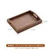 Caja de Almacenamiento de Escritorio de Madera Maciza de Nogal Negro Caja de Almacenamiento Cosméticos Documentos Libros Artículos Varios Organización del Hogar Caja de Madera Cesta