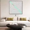 Pintura Decorativa Moderna Minimalista para Sala de Estar, Arte Abstracto Personalizado, Pintura para Colgar en Pasillo de Hotel, Pintura de Plantas para Gabinete de Entrada
