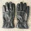 Nuevos guantes de otoño e invierno para hombre, para montar al aire libre, de cuero PU, calentamanos, con felpa, de canalé de tres líneas y tres vías, compatibles con pantalla táctil