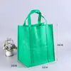 Fabricantes direto da fábrica bolsa não tecida tridimensional grossa bolsa de compras de supermercado bolsa dobrável pode ser personalizada com logotipo