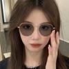 Moda para Hombre y Mujer Terminada Miopía Planitud Potencia Tendencia Montura Grande Gafas Montura Película Fotosensible Cambiante de Color Cómoda y Ligera