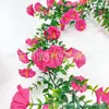 Amazon Simulación Transfronteriza Flor de la Mañana Flores Falsas Flores Artificiales Colgante de Pared Decoraciones para el Hogar de Interior y Exterior Fabricante Mayorista