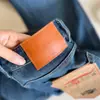 ¡El ajuste es increíble! Jeans súper alargadores de piernas, versátiles, de cintura alta, pierna recta, ligeramente acampanados para mujeres petite en otoño