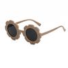 2022 transfronterizo colorido primavera nuevo marco nueva tendencia japonesa y coreana fiesta girasol gafas de sol para niños