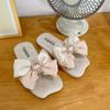 Chinelos Sandálias Femininas Fashion Todas as Ocasiões Borboleta Exagerada Doce Estilo Coreano Antiderrapante Base Macia Chinelos Domésticos para Casa para Quatro Estações