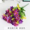 Ramo SimuladOr Orquídea Saltarina Crisantemo Acabado de Gama Alta Margarita Pequeña Boda Flor Falsa Decoración del Hogar Flor de Plástico Fabricante Mayorista