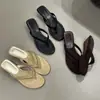 Chanclas retro estilo francés para mujer, sandalias de cuña de punta redonda y punta abierta, nuevo modelo 2026, tacones altos sencillos y elegantes