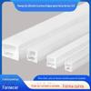Capa Colorida de Silicone Luz LED Tira de Luz Neon Decorativa Sala de Estar Exterior Luz Linear Borracha de Silicone
