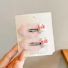 Pinzas para el Cabello de Gama Alta para Mujer Estilo Dopamina Infantil Coreanas Laterales Pinzas para Flequillo Pinzas de Pico de Pato 2026 Nuevos Pasadores Accesorios para el Cabello