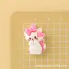 Accesorios de Resina de Gato y Oso Brillantes de Dibujos Animados Creativos Hechos a Mano DIY Accesorios para el Cabello Ligas para el Cabello Fundas para Teléfono Colgantes Hebillas para Zapatos Materiales