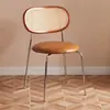 Silla de Comedor Bauhaus Silla de Comedor Casa Restaurante Mesa de Comedor Silla de Barra de Isla Sensación de Lujo Ligero Gama Alta Apilable Silla Tapizada