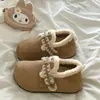 Zapatos Birkenstock de Peluche Completamente Cubiertos para Mujer Zapatos de Piel Zapatos de Algodón de Peluche sin Cierre Calientes Bordados Nuevo Invierno 2026
